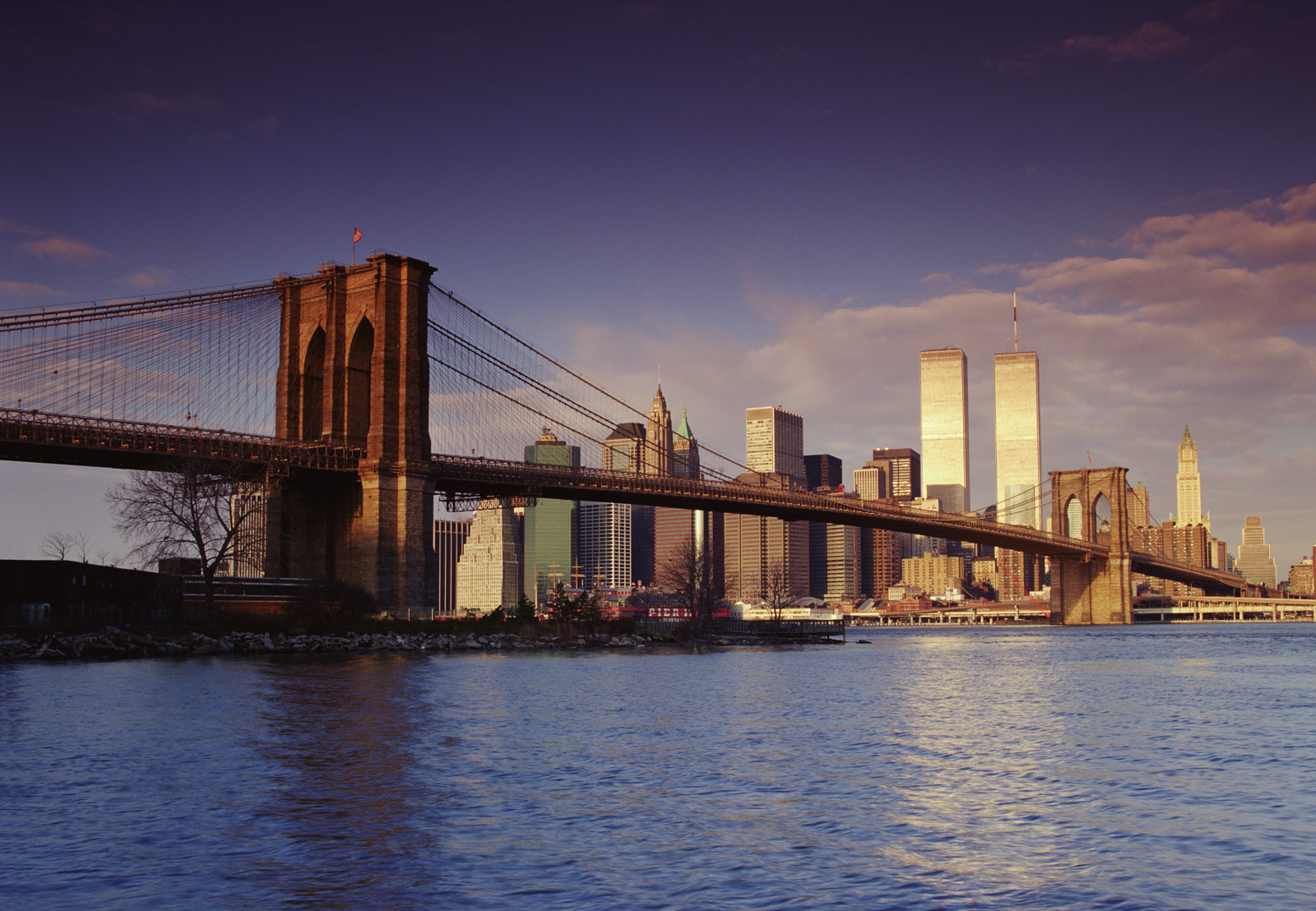Brooklyn Bridge, New York One of the greatest engineering feats of the